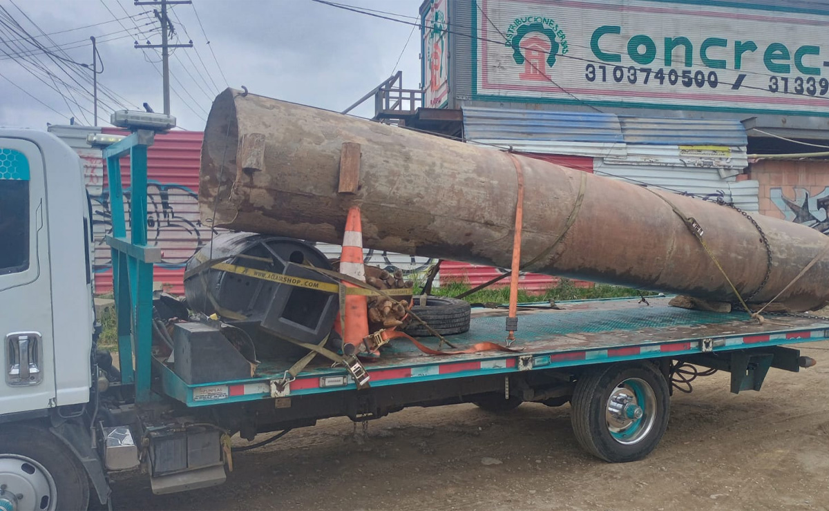 gruas para materiales de construccion en bogota